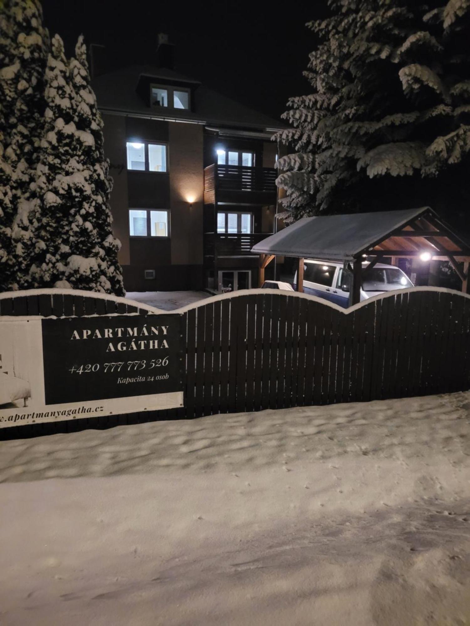 Apartmany Agatha Loucna nad Desnou Exterior foto